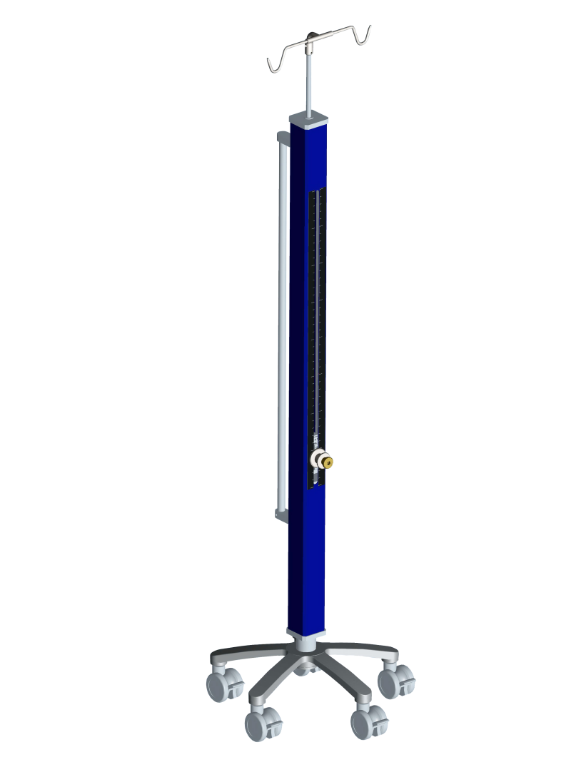 沖洗液袋用加壓器（沖洗塔/助力升降輸液架）：主要針對手術(shù)室的產(chǎn)品。